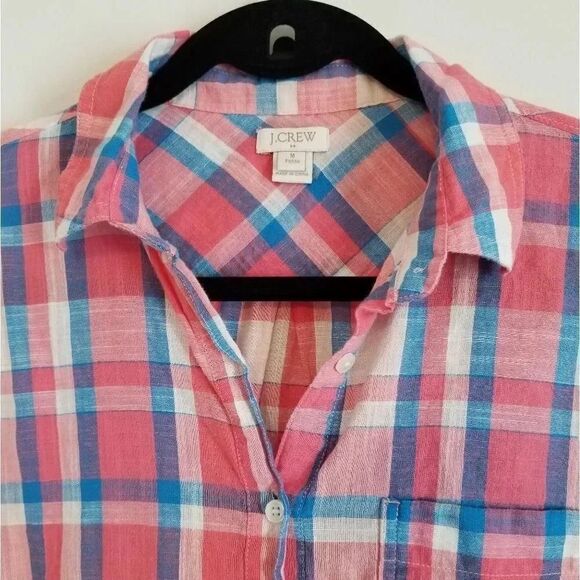 Jcrew button down shirt M petite - Picture 5 of 6